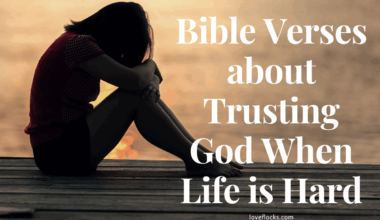 Bible Verses about Trusting God When Life is Hard