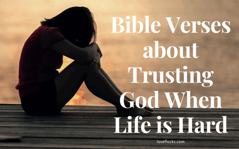 Bible Verses about Trusting God When Life is Hard