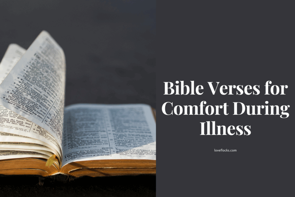 Bible Verses for Comfort During Illness