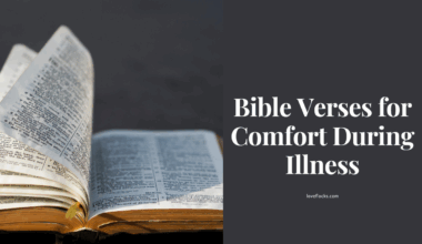 Bible Verses for Comfort During Illness