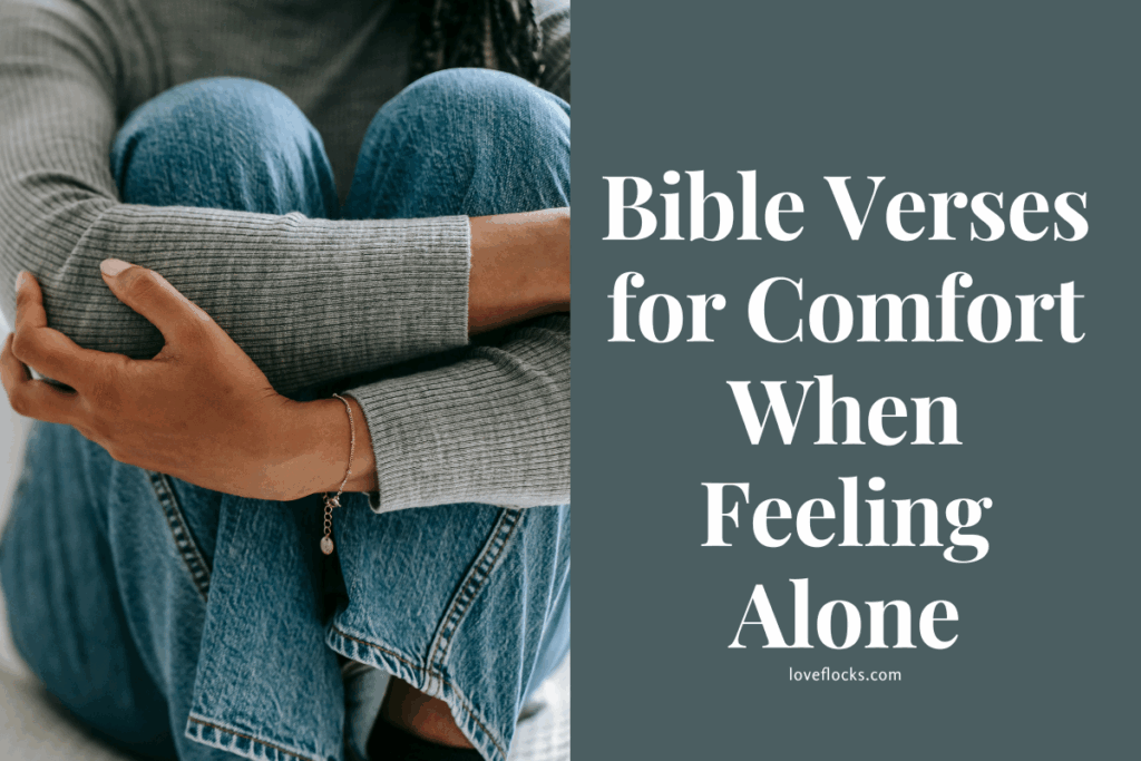 Bible Verses for Comfort When Feeling Alone