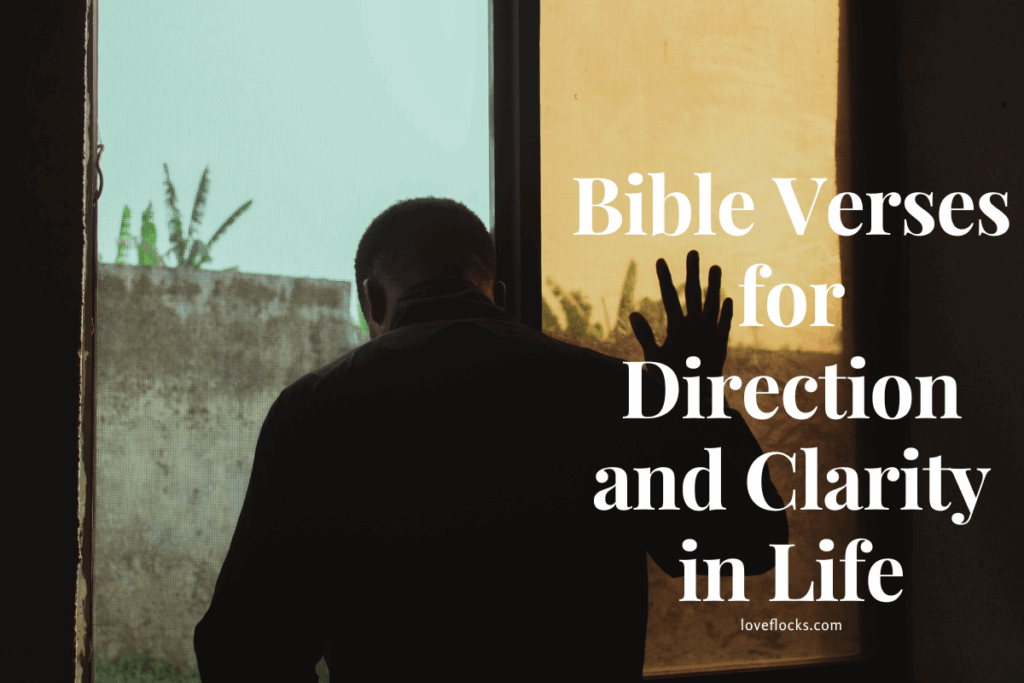 Bible Verses for Direction and Clarity in Life