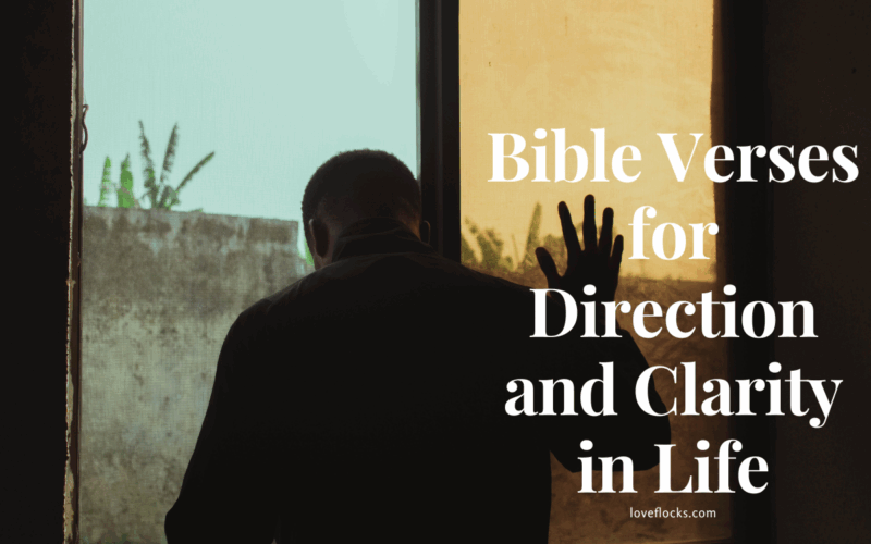 Bible Verses for Direction and Clarity in Life