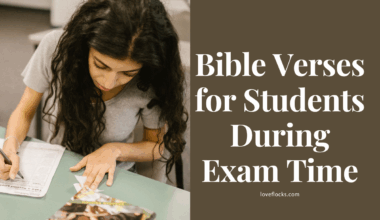 Bible Verses for Students During Exam Time
