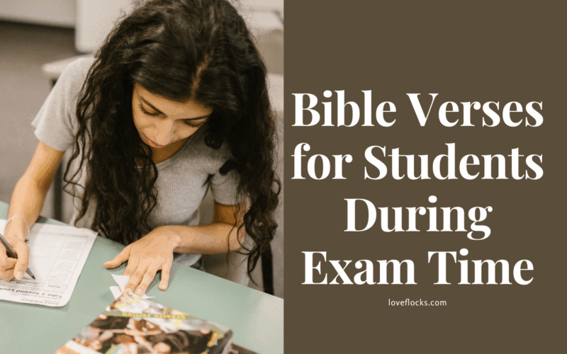 Bible Verses for Students During Exam Time