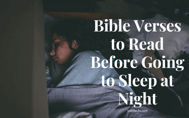 Bible Verses to Read Before Going to Sleep at Night