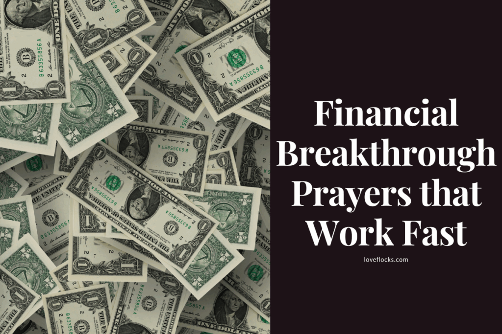 Financial Breakthrough Prayers that Work Fast