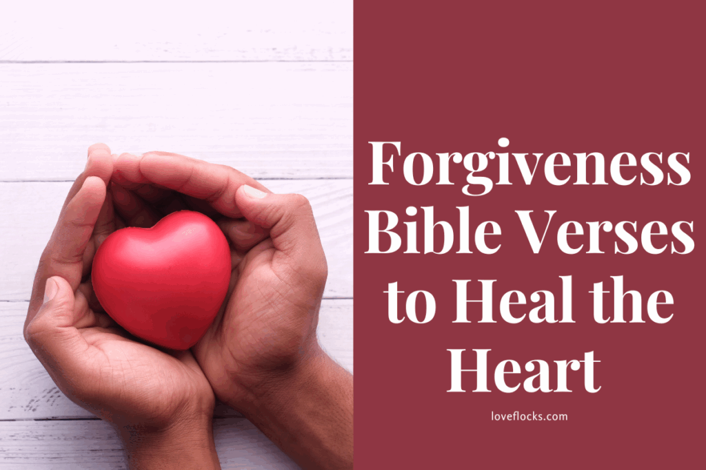 Forgiveness Bible Verses to Heal the Heart 