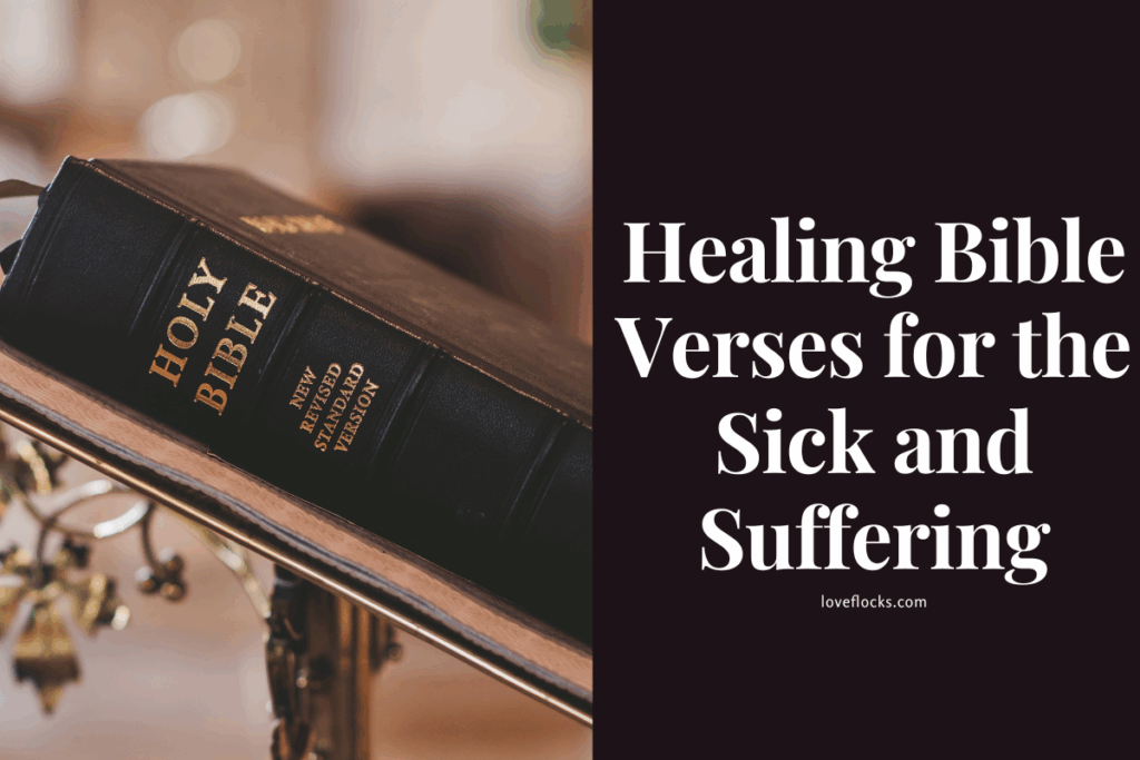 Healing Bible Verses for the Sick and Suffering