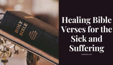 Healing Bible Verses for the Sick and Suffering