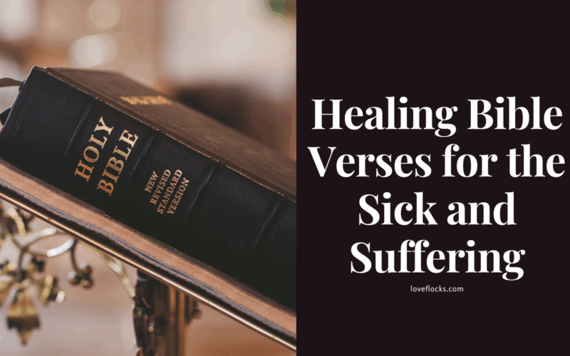 Healing Bible Verses for the Sick and Suffering
