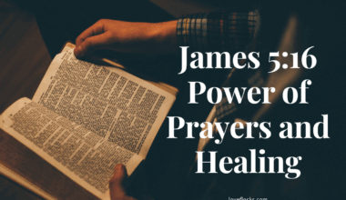 James 5:16 Power of Prayers and Healing