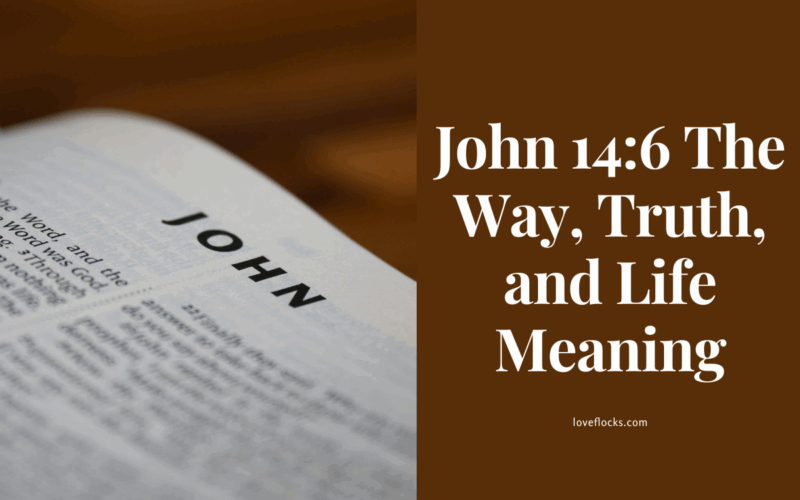 John 14:6 The Way, Truth, and Life Meaning