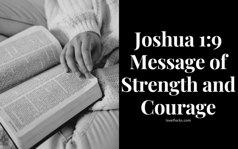 Joshua 1:9 Message of Strength and Courage