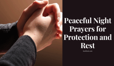 Peaceful Night Prayers for Protection and Rest