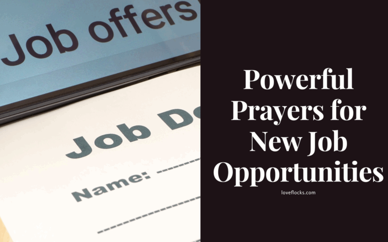 Powerful Prayers for New Job Opportunities