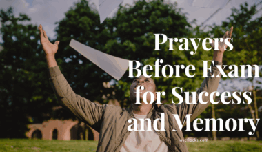 Prayers Before Exam for Success and Memory