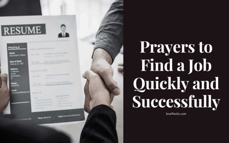 Prayers to Find a Job Quickly and Successfully