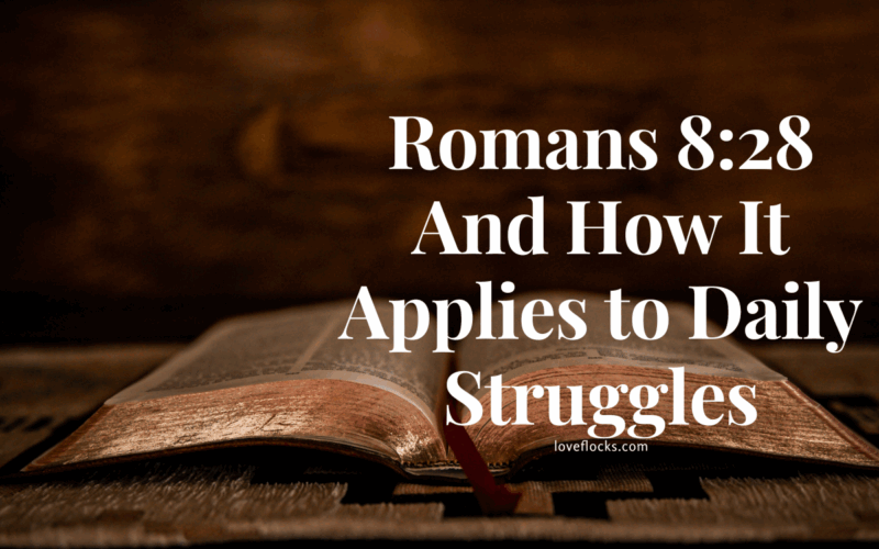 Romans 8:28 And How It Applies to Daily Struggles