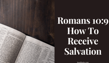 Romans 10:9 How To Receive Salvation