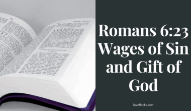 Romans 6:23 Wages of Sin and Gift of God