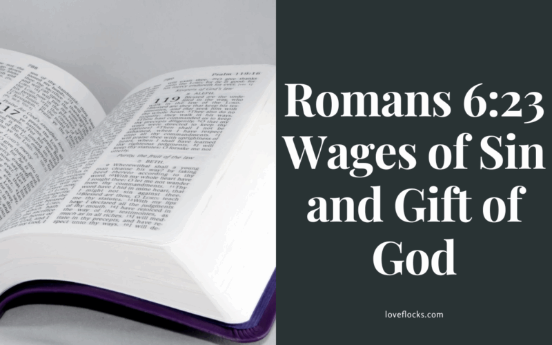 Romans 6:23 Wages of Sin and Gift of God