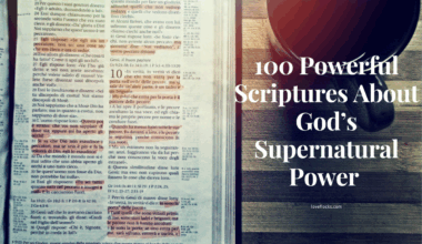 100 Powerful Scriptures About God’s Supernatural Power