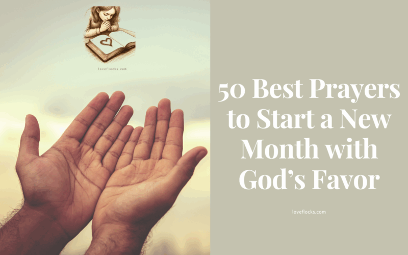 A person lifting hands in prayer at sunrise, symbolizing new month blessings and divine favor.