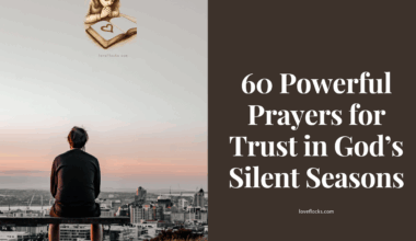 A man in silent sitting alone
