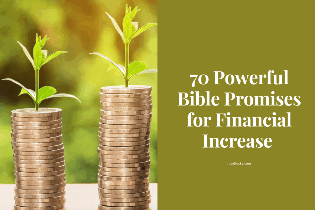 70 Powerful Bible Promises for Financial Increase 