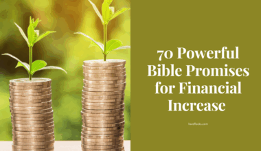 70 Powerful Bible Promises for Financial Increase