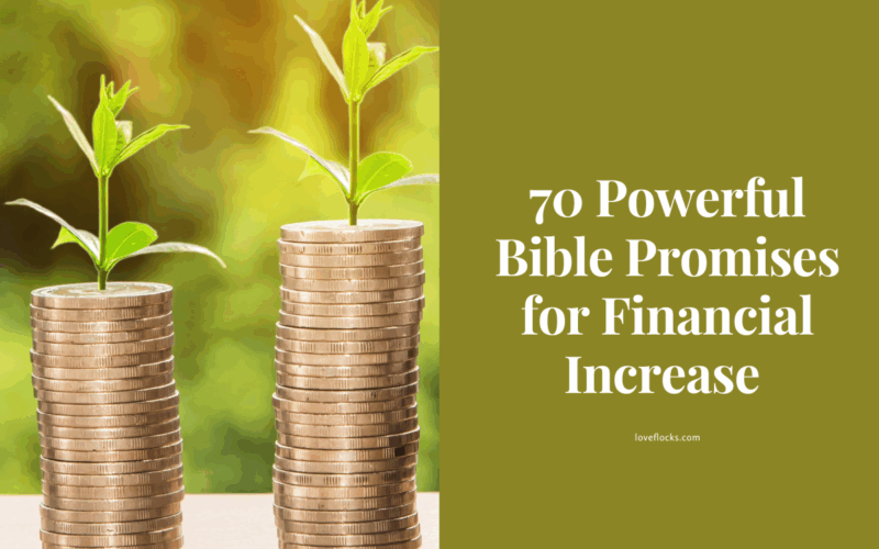 70 Powerful Bible Promises for Financial Increase