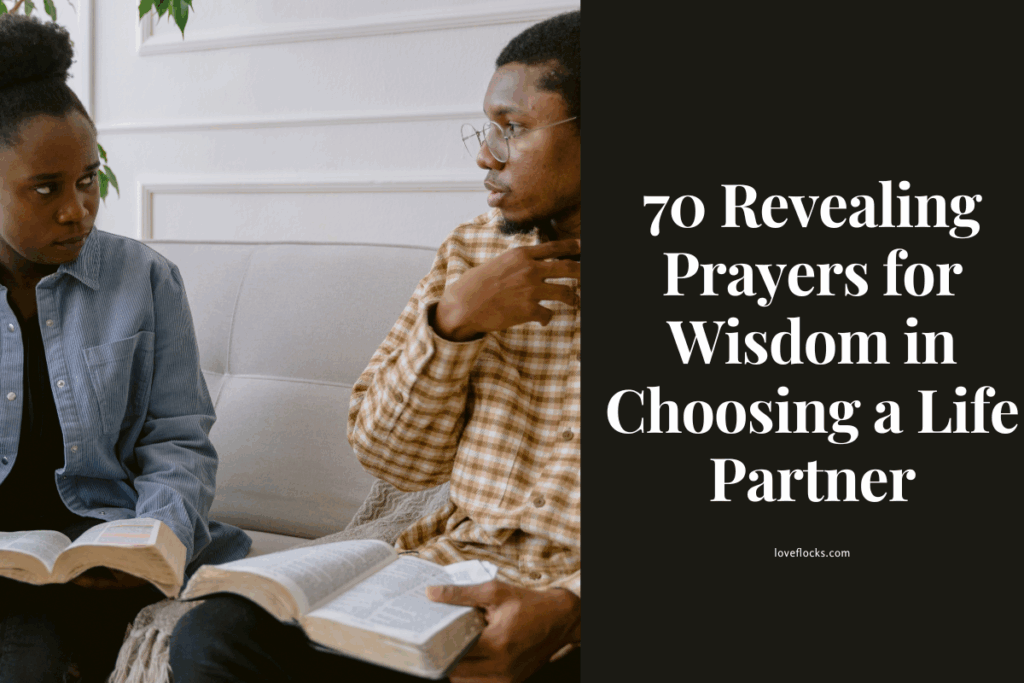 A young man and woman talking with Bibles open