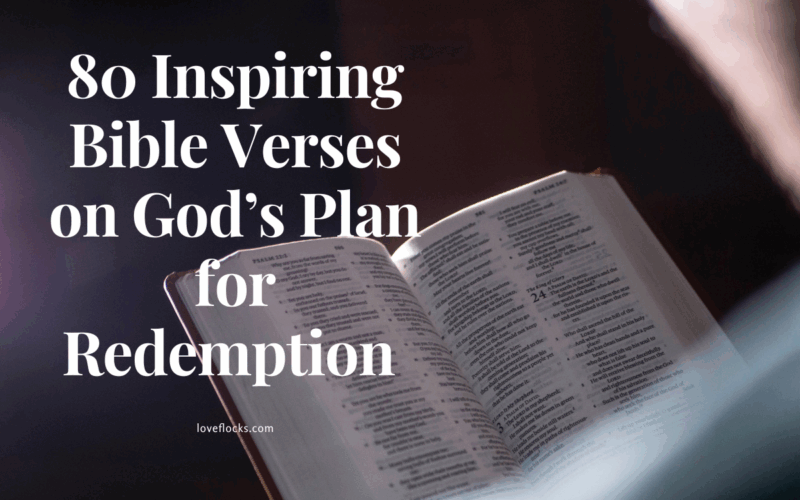 Bible Verses on God’s Plan for Redemption