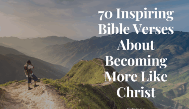 A believer standing on a quiet mountain trail at sunrise