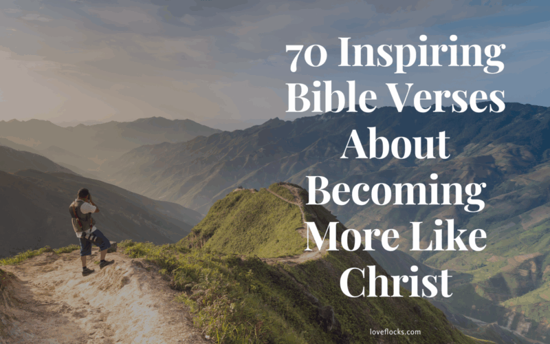 A believer standing on a quiet mountain trail at sunrise