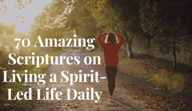 A person walking through a glowing pathway in a peaceful forest, representing spiritual guidance from the Holy Spirit