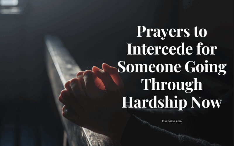 A person quietly praying for a loved one in distress, hands folded in deep intercession
