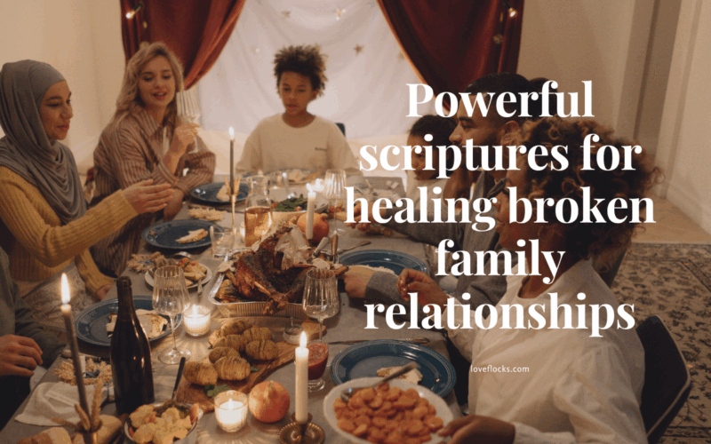 A tearful family embracing at a dinner table