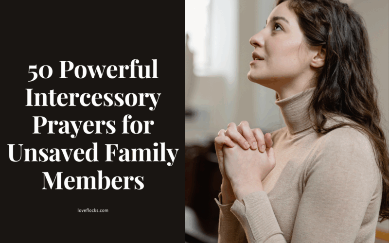 A woman praying alone in quiet intercession