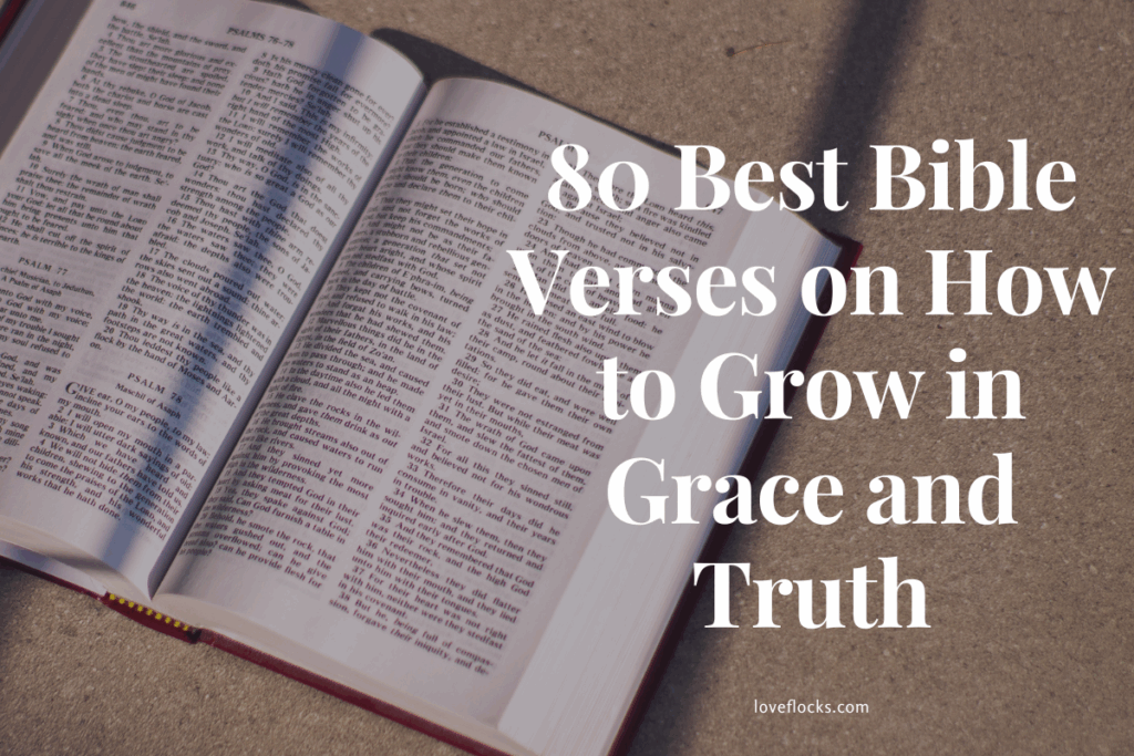 A person reading the Bible at sunrise, symbolizing daily growth in grace and truth