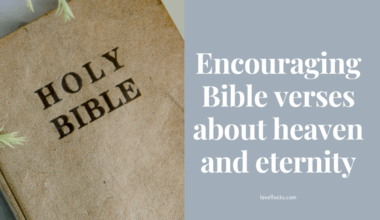 Encouraging Bible verses about heaven and eternity