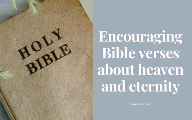 Encouraging Bible verses about heaven and eternity