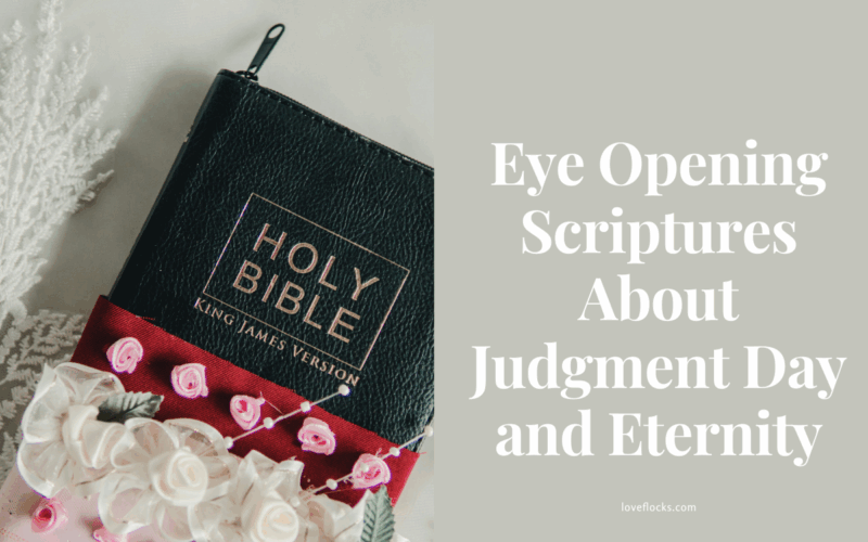 Eye Opening Scriptures About Judgment Day and Eternity