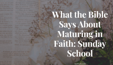 Maturing in faith symbolized by a growing tree and open Bible