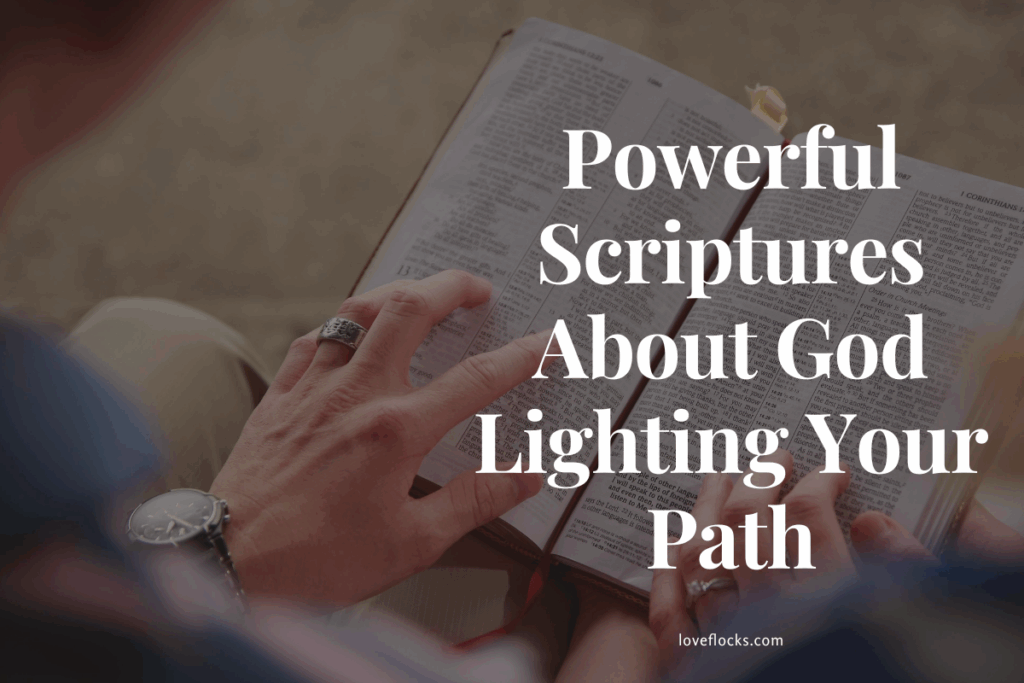 Powerful Scriptures About God Lighting Your Path