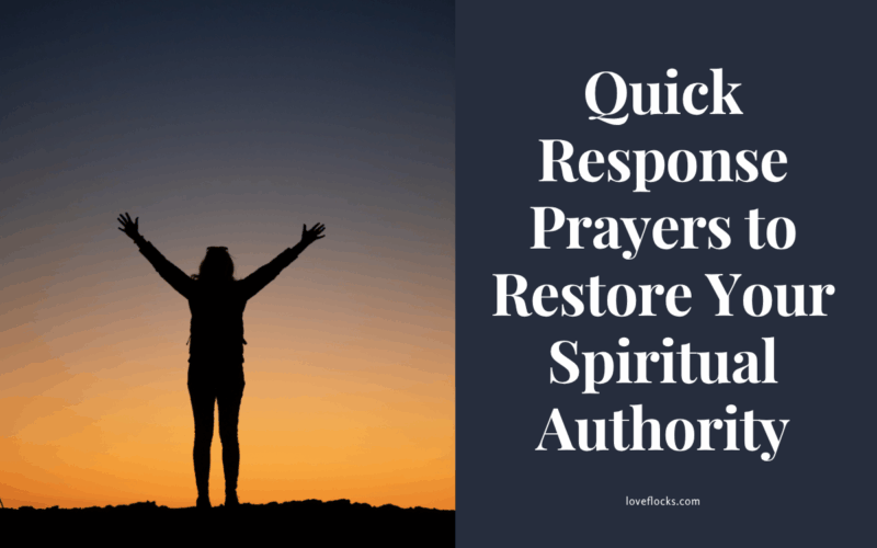 A believer standing boldly with lifted hands