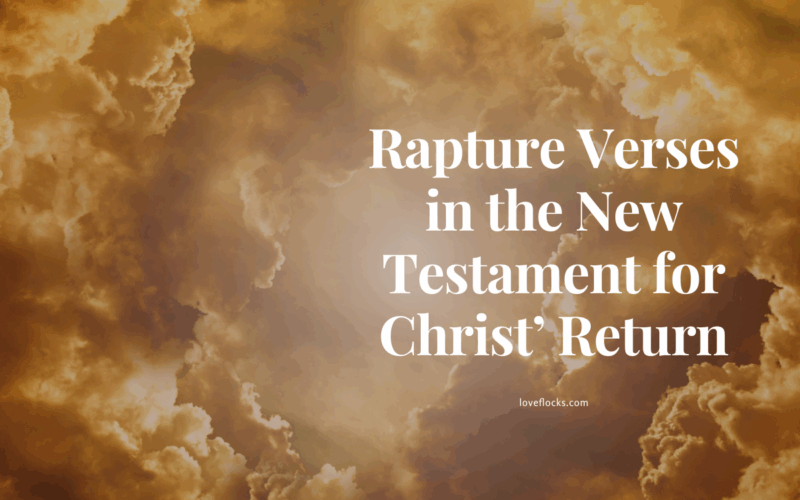 Rapture Verses in the New Testament for Christ’ Return