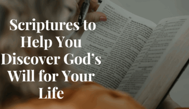 Scriptures to Help You Discover God’s Will for Your Life