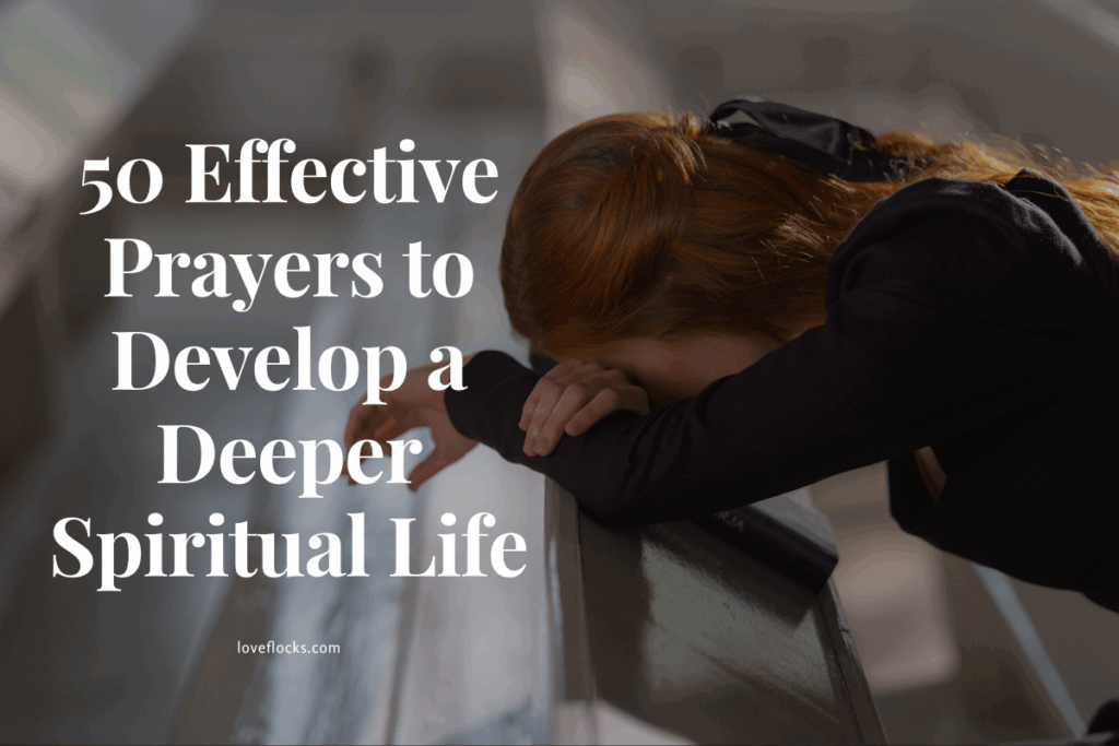 Woman praying alone in quiet devotion, seeking spiritual depth